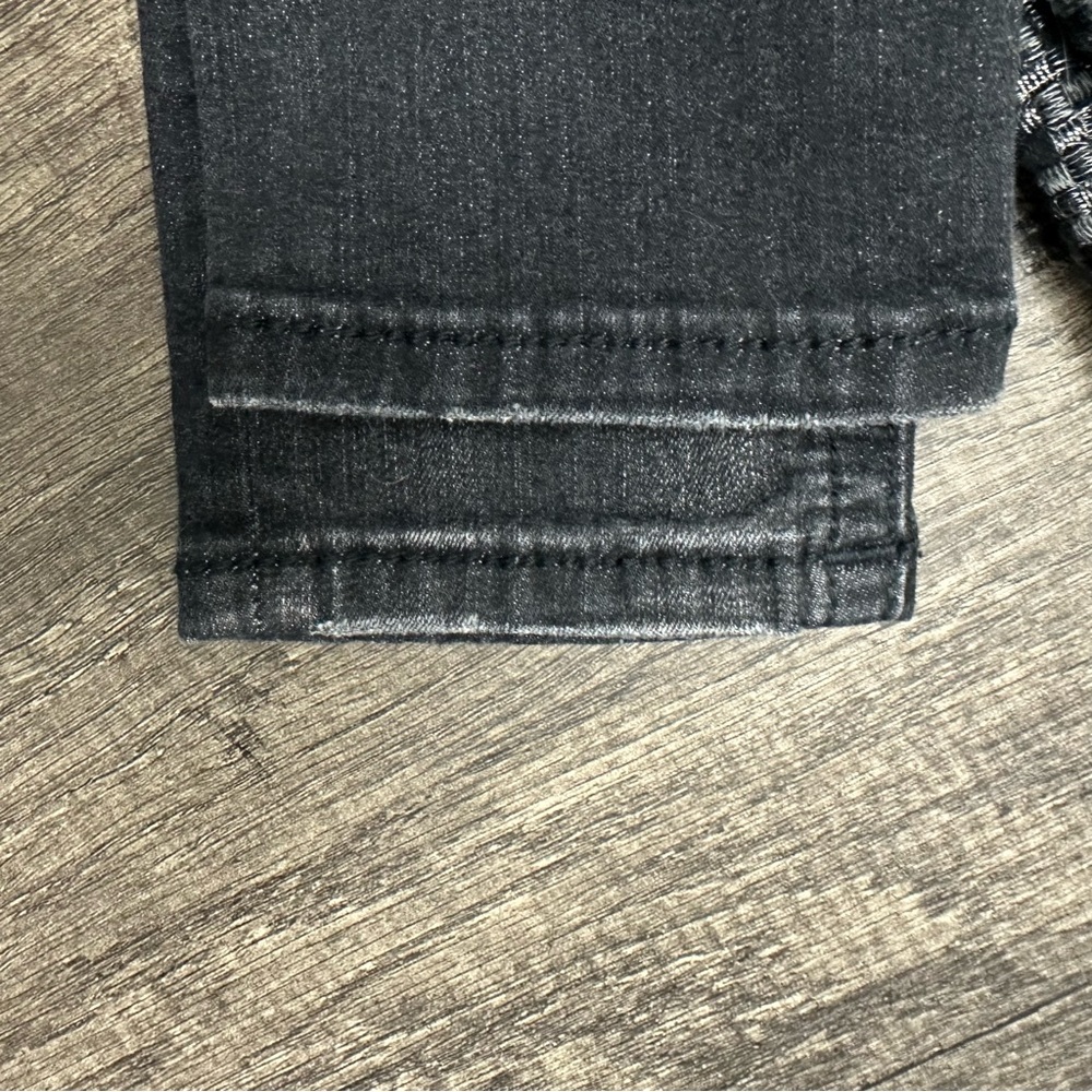 Miss Me Women's Whiskered Black Skinny Jeans Embroidered Side Detail - Picture 14 of 16